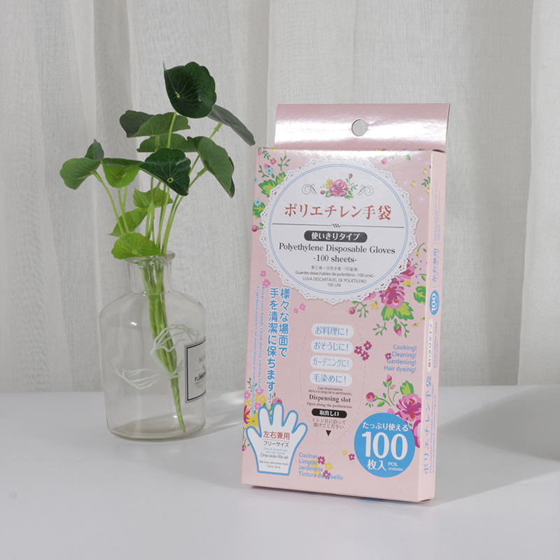 Guantes de LDPE blanquecinos impermeables y resistentes al aceite Guantes de LDPE blanquecinos impermeables y resistentes al aceite